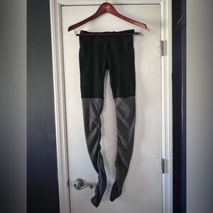 Black and Gray Leggings